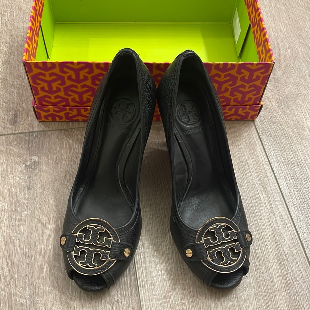Tory Burch Amanda Open Toe Wedge